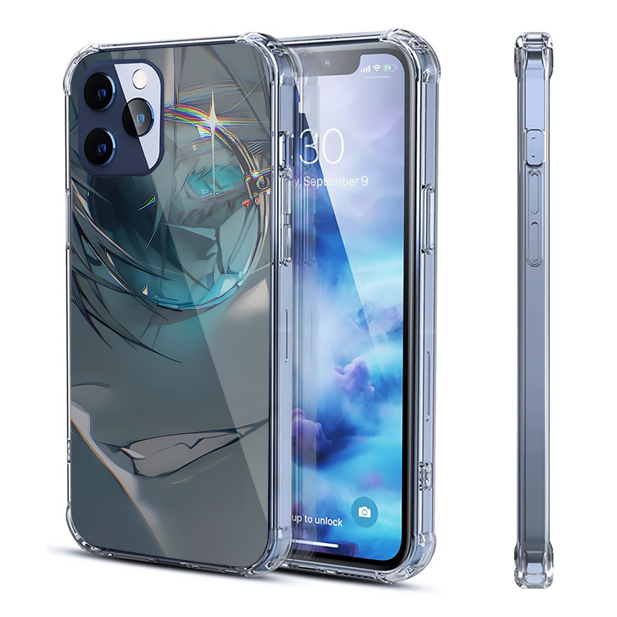 （画像用） SPY×FAMILY间谍家家酒 【iPhone 12シリーズ対応】透明スマホケース（クリアソフトケース）